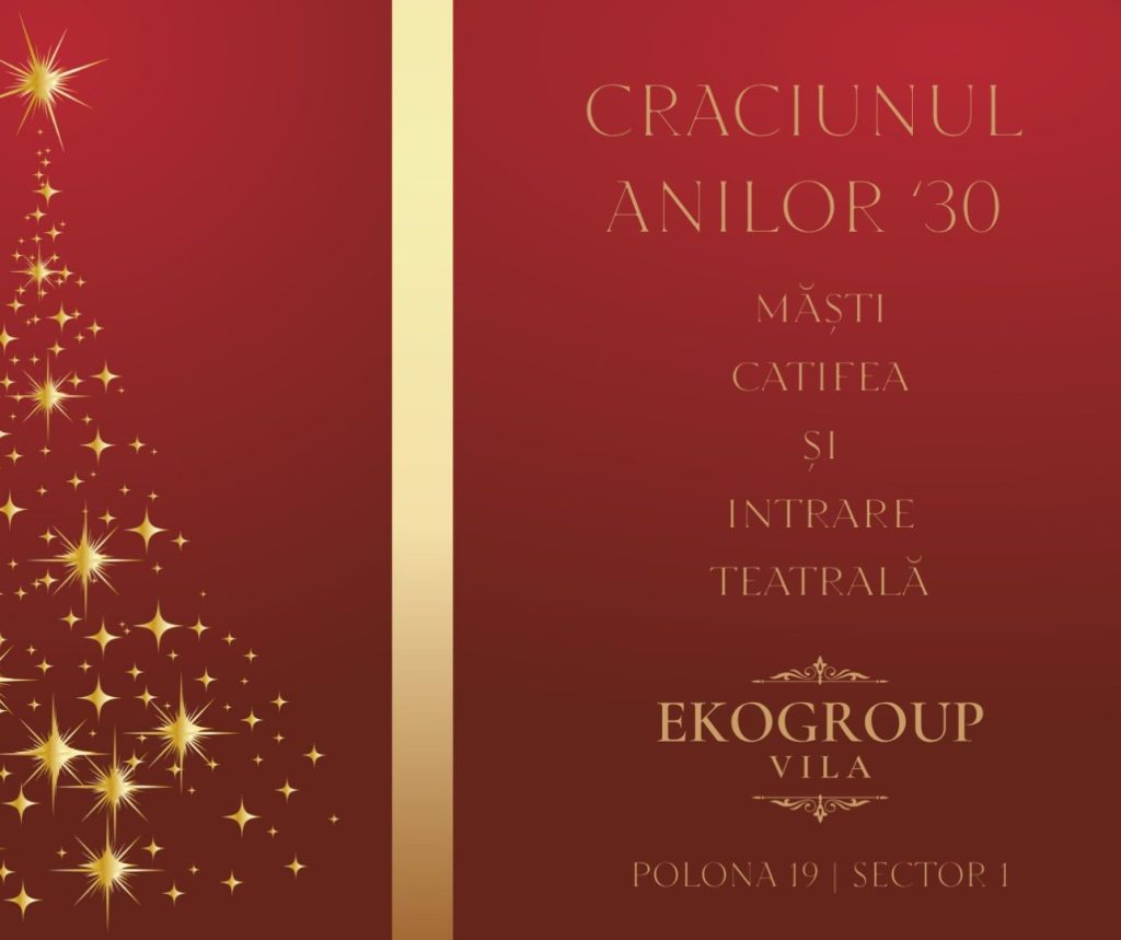 Eko Group Vila: O Călătorie în Eleganța Crăciunului din Anii '30